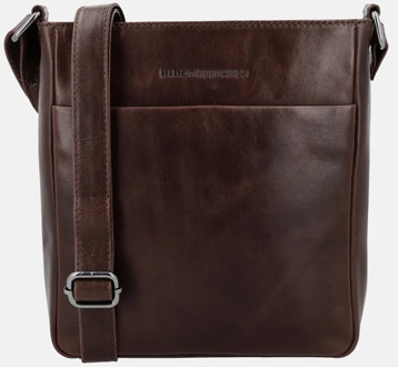 Porto schoudertas donkerbruin