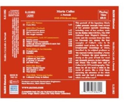 Portraits of Maria Callas