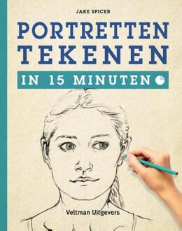 Portretten tekenen in 15 minuten - Boek Jake Spicer (9048310350)