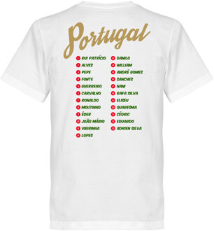 Portugal Campeoes Da Europa 2016 Selectie T-Shirt - M