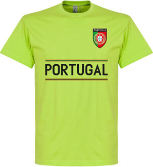 Portugal Keeper Team T-Shirt - Licht Groen - L