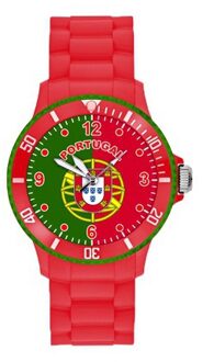 Portugal siliconen horloge