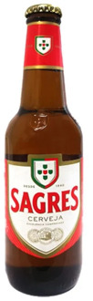 Portuguese beer Sagres Botellín 33 cl