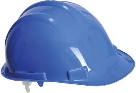 Portwest Veiligheidshelm/bouwhelm hoofdbescherming blauw verstelbaar 55-62 cm
