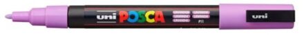 Posca marker met conische punt schrijfdikte fijn lavendel