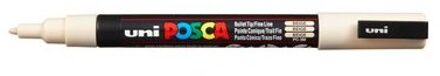 Posca uni-ball Paint Marker op waterbasis Posca PC-3M beige