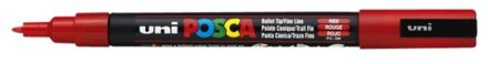 Posca uni-ball Paint Marker op waterbasis Posca PC-3M rood