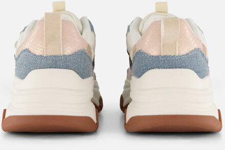 Posh Sneakers blauw Synthetisch - 36,37,38,39,40,41,42