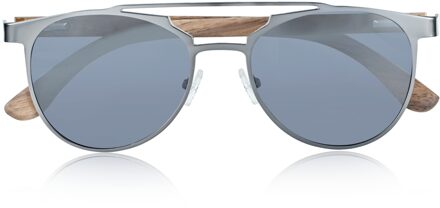 Positano gepolariseerde zonnebril - donkerbruin/zwart Donker Bruin