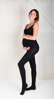 positie panty 100 denier zwart - L