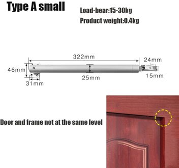 Positionering Deur Dicht Aluminium Pneumatische Buffer Positionering Deurdranger Hydraulische Dichter Home Hardware Fittingen A klein