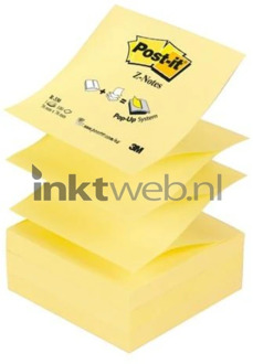 Post-it Memoblok 3M Post-it Z-Note R330 76x76mm geel