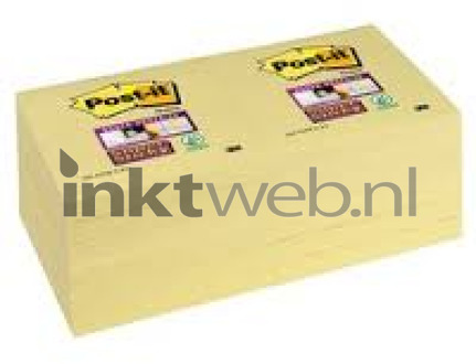 Post-it® Notes, kanariegeel, 12 blokjes, 38 x 51 mm