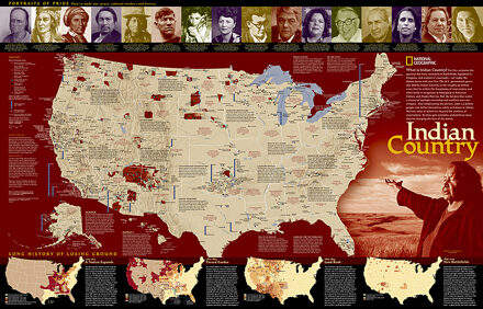 Poster 20315 Indian country | 90 x 58 cm | National Geographic