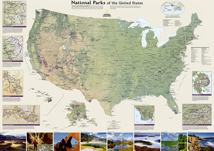 Poster 20599 USA Nationale Parken | 107 x 76 cm | National Geographic