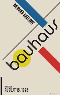 Poster Bauhaus 61x91,5cm Divers - 61x91.5 cm
