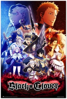 Poster Black Clover - All Characters 61x91,5cm Divers - 61x91.5 cm