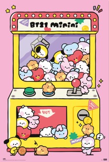 Poster BT21 - Arcade Machine 61x91,5cm Divers - 61x91.5 cm