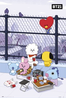 Poster BT21 - Azotea 61x91,5cm Divers - 61x91.5 cm