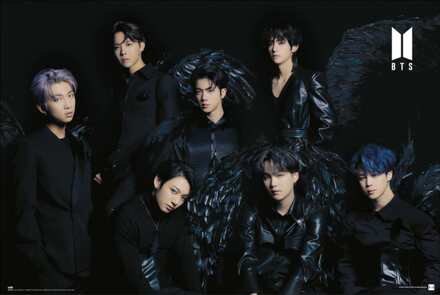 Poster BTS - Black Wings 91,5x61cm Divers - 91.5x61 cm