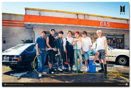 Poster BTS - Gas Station 91,5x61cm Divers - 91.5x61 cm