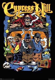Poster Cypress Hill 61x91,5cm Divers - 61x91.5 cm