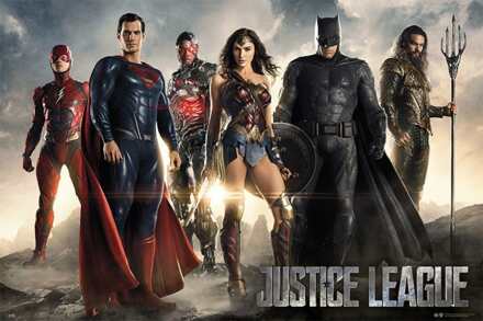 Poster DC Comics - Justice League - Movie All Characters 91,5x61cm Divers - 91.5x61 cm