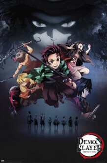 Poster Demon Slayer 61x91,5cm Divers - 61x91.5 cm