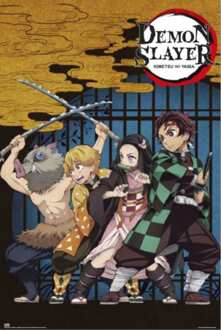 Poster Demon Slayer - The House of Drums 61x91,5cm Divers - 61x91.5 cm