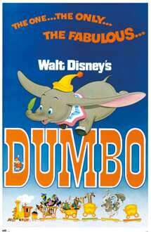 Poster Disney Dumbo 61x91,5cm Divers - 61x91.5 cm