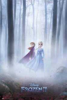 Poster Disney Frozen Sisters 61x91,5cm Divers - 61x91.5 cm