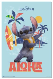 Poster Disney - Stitch - Live Action Aloha 61x91,5cm Divers - 61x91.5 cm