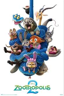 Poster Disney - Zootropolis 2 61x91,5cm Divers - 61x91.5 cm