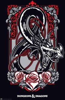 Poster Dungeons & Dragons 61x91,5cm Divers - 61x91.5 cm