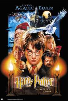 Poster Harry Potter and the Sorcerers Stone 61x91,5cm Divers - 61x91.5 cm