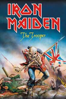 Poster Iron Maiden The Trooper 61x91,5cm Divers - 61x91.5 cm