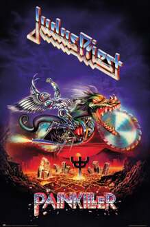 Poster Judas Priest Painkiller 61x91,5cm Divers - 61x91.5 cm