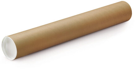 Poster koker van karton - 850 x 100 mm - Verzendkokers