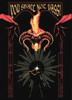Poster Lord of the Rings - Balrog Glow in the Dark 50x70cm Divers - 50x70 cm