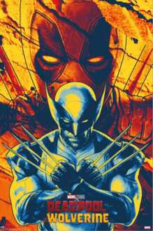 Poster Marvel - Deadpool and Woverine 3 61x91,5cm Divers - 61x91.5 cm