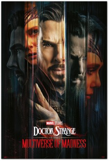 Poster Marvel Doctor Strange Multiverse Doctors 61x91,5cm Divers - 61x91.5 cm