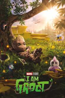 Poster Marvel Groot Chill Time 61x91,5cm Divers - 61x91.5 cm