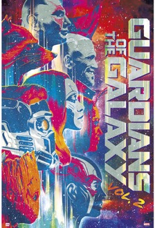 Poster Marvel - Guardians of the Galaxy - Vol 2 61x91,5cm Divers - 61x91.5 cm