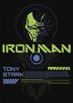Poster Marvel - Iron Man - Glow in the Dark 50x70cm Divers - 50x70 cm