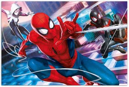 Poster Marvel - Peter, Miles & Gwen 91,5x61cm Divers - 91.5x61 cm