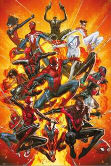 Poster Marvel - Spider-Geddon 1 61x91,5cm Divers - 61x91.5 cm