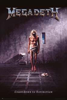 Poster Megadeth Countdown to Extinction 61x91,5cm Divers - 61x91.5 cm