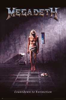 Poster Megadeth - Countdown to Extinction 61x91,5cm Divers - 61x91.5 cm