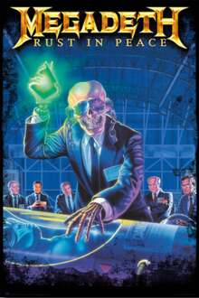 Poster Megadeth Rust in Peace 61x91,5cm Divers - 61x91.5 cm