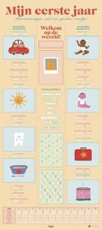 Poster Mijn eerste jaar -  Dieter Coppens, Tom Suykens (ISBN: 9789463839495)